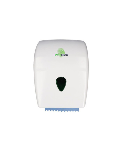 Dispensador bunzl greensource para toallas secamanos mandril 25 mm con autocorte