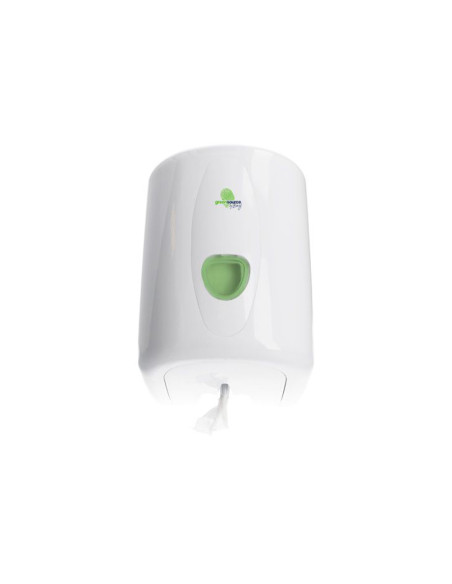 Dispensador papel secamanos bunzl greensource hoja a hoja fabricado en abs color blanco