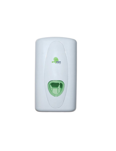 Dispensador toallas secamanos bunzl greensource mini fabricado en abs color blanco