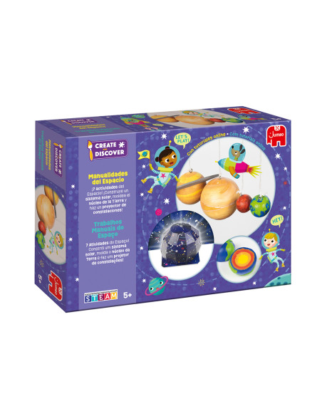 Juego jumbo educativo create & discover el espacio