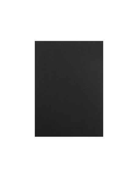 Carton pluma liderpapel negro doble cara 70x100cm espesor 5 mm