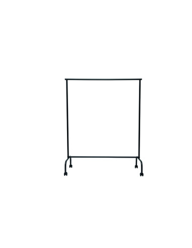 Perchero rocada maullimbo caballete extensible con ruedas color negro 1270x505x1570 mm