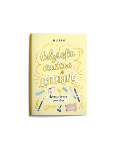 Cuaderno rubio lettering caligrafia creativa apuntes bonitos para clase