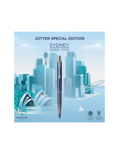 Boligrafo parker jotter around the world sydney azul