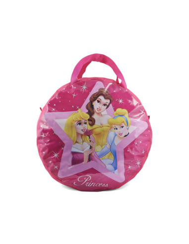 Cartera escolar anadel princesa rosa bolso porta juegos 51x32 cms