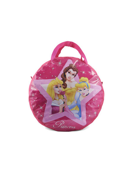 Cartera escolar anadel princesa rosa bolso porta juegos 51x32 cms