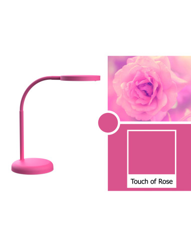 Lampara de escritorio maul led joy color rosa 137x335x358 mm