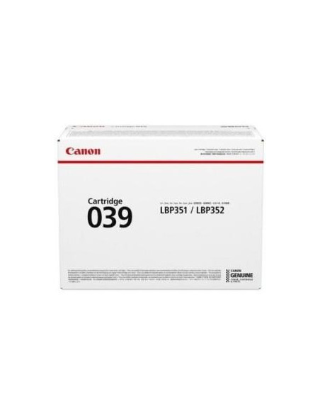 CANON TONER NEGRO LBP351DN, 352DN - 039