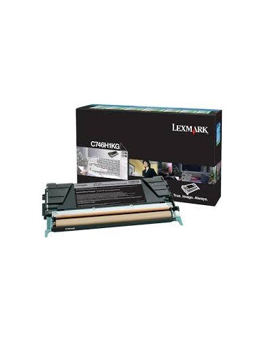 LEXMARK TONER LASER NEGRO RETORNABLE X/748DE/748DTE/748E