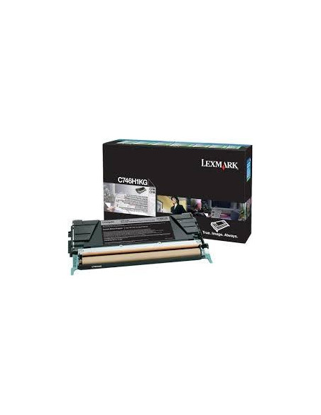 LEXMARK TONER LASER NEGRO RETORNABLE X/748DE/748DTE/748E