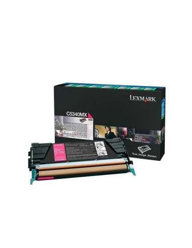 LEXMARK TONER C-534 RETORNABLE MAGENTA EXTRA ALTO RENDIMIENTO