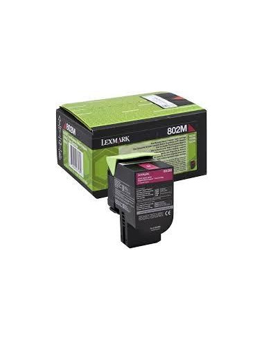 LEXMARK 802M TONER RETORNABLE MAGENTA (1K)