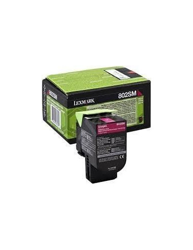 LEXMARK TONER MAGENTA 802SM RETORNABLE