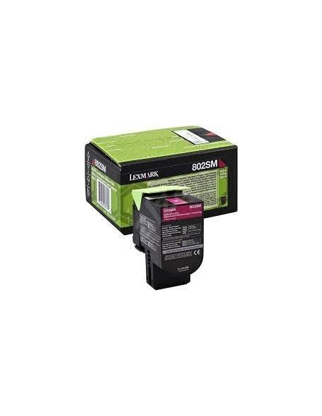 LEXMARK TONER MAGENTA 802SM RETORNABLE