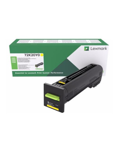 LEXMARK TONER AMARILLO CS820DE, 820DTE, S820DTFE, CX820DE, 820DTFE, 825DE, 825DTE ,825DTFE, 860DE,860DTE, 860DTFE