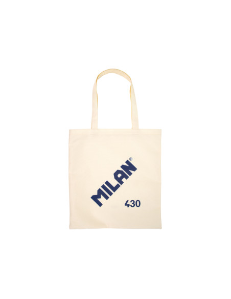 MILAN BOLSA DE MANO TOTE BAG SINCE 1918 BEIGE