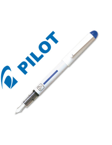 PILOT PLUMA DESECHABLE VPEN CUERPO BLANCO AZUL