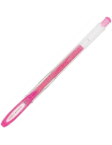 UNIBALL ROLLERBALL SIGNO SPARKLING UM-120SP ROSA CAJA 12 UD