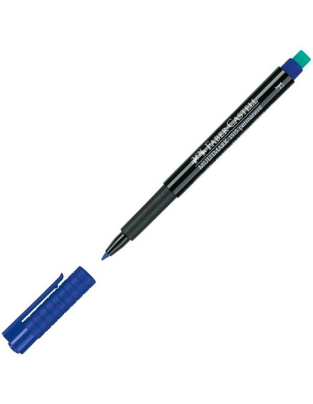 FABER CASTELL ROTULADOR PERMANENTE MULTIMARK 1513 F AZUL