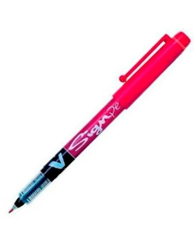 PILOT VSIGN PEN TRAZO 0,6MM ROJO