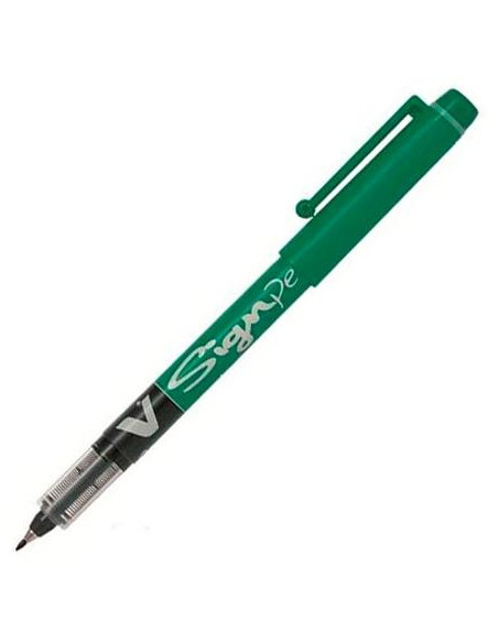 PILOT VSIGN PEN TRAZO 0,6MM VERDE