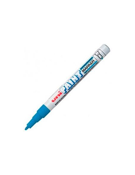 UNIBALL MARCADOR PAINT PX-21L AZUL CLARO -12U-