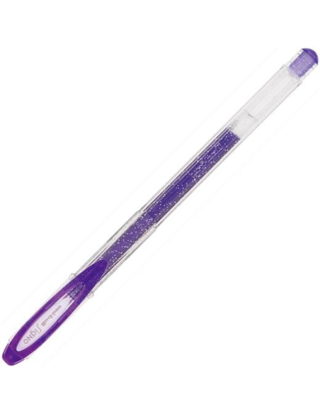 UNIBALL ROLLERBALL SIGNO SPARKLING UM-120SP VIOLETA CAJA 12 UD