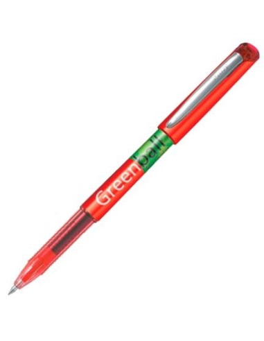 PILOT ROLLER TINTA LÍQUIDA GREENBALL 0.7 ROJO