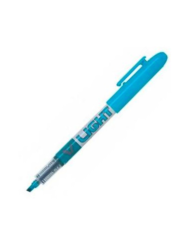 PILOT MARCADOR FLUORESCENTE V LIGHT AZUL