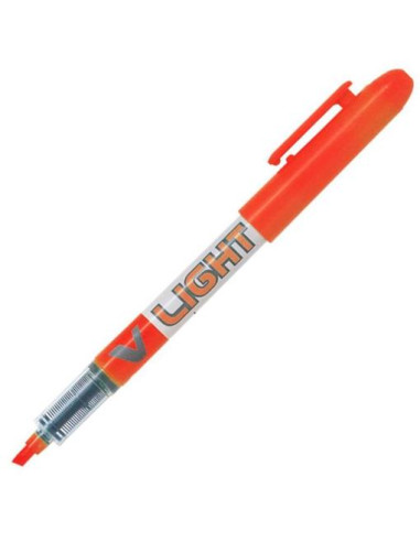 PILOT MARCADOR FLUORESCENTE V LIGHT NARANJA