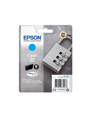 EPSON TINTA CIAN WORKFORCE SX 35 DURABRITE ULTRA INK