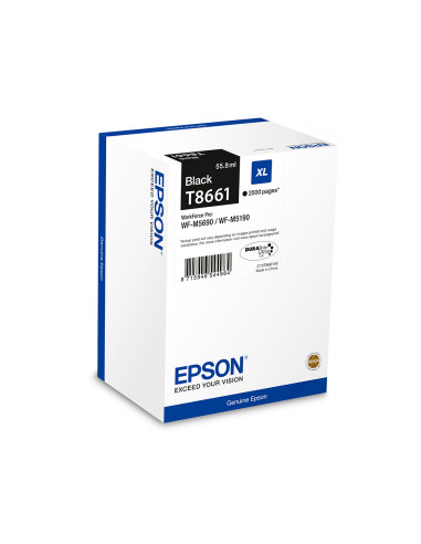 EPSON CARTUCHO T8661 NEGRO XL WF-M5190DW/M5690DWF