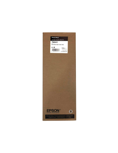 EPSON GF SURECOLOR SERIE SC-P CARTUCHO NEGRO PHOTO ULTRACHROME HDX/HD 700ML (SUSTITUYE A LA C13T804100)