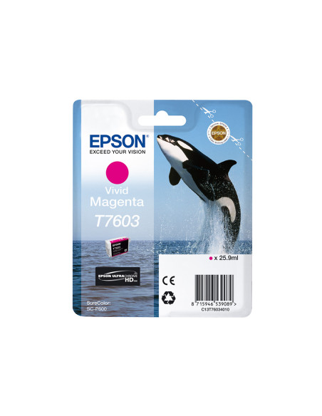 EPSON SURECOLOR SC P600 CARTUCHO MAGENTA VIVO