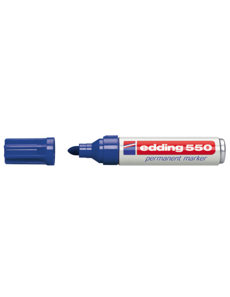 EDDING MARCADOR PERMANENTE 550 AZUL