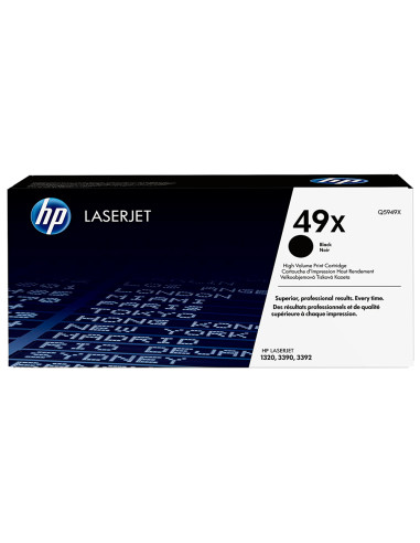 HP TONER LASER NEGRO  LASERJET SMART 1320 1320N 1320NW 1320TN LASERJET 3390 3392 - 49 X