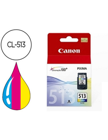 CANON TINTA TRICOLOR PIXMA/MP240/MP260/MP480 - CL513