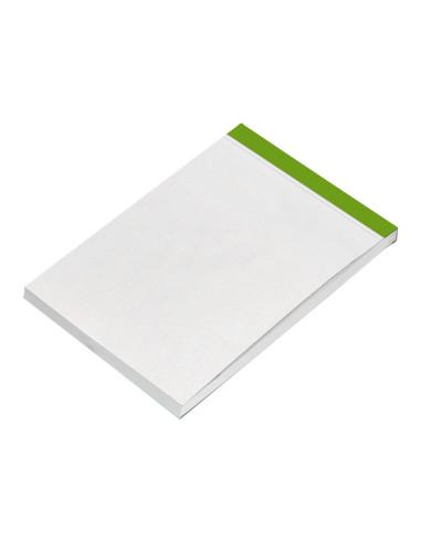 Bloc notas liderpapel liso a6 80 hojas 60 g/m2 perforado sin tapa