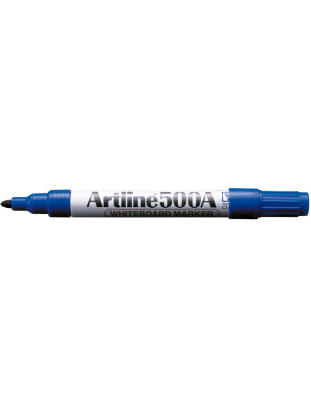 Rotulador artline pizarra ek-500 azul punta redonda 2 mm recargable