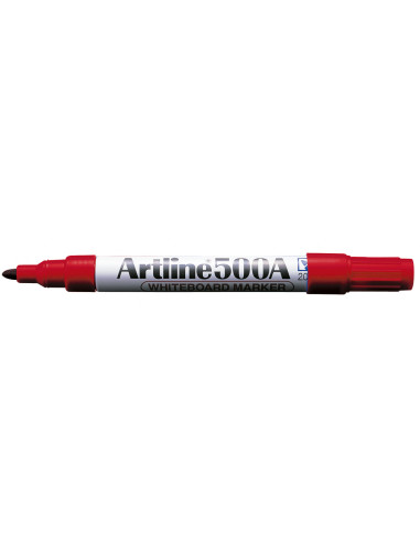 Rotulador artline pizarra ek-500 rojo punta redonda 2 mm recargable