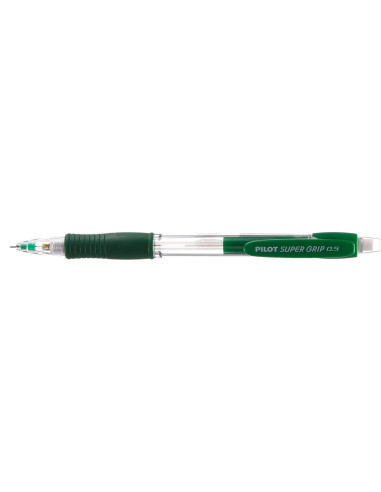 PILOT PORTAMINAS H-185 SUPERGRIP 0.5 CON GOMA VERDE