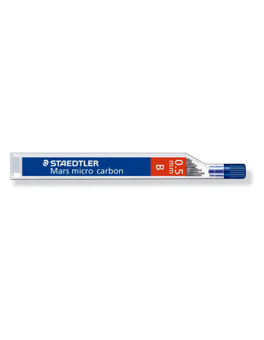 STAEDTLER MINAS MARS MICRO CARBON 0,5MM B ESTUCHE 12U