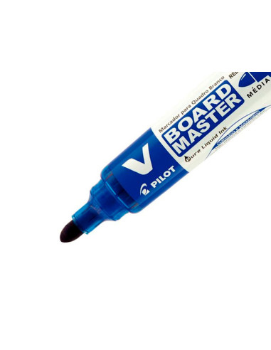 PILOT ROTULADOR PIZARRA BLANCA V BOARD MASTER RECARGABLE AZUL