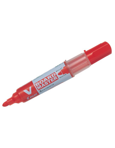 PILOT ROTULADOR PIZARRA BLANCA V BOARD MASTER RECARGABLE ROJO