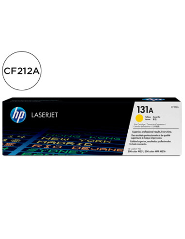 HP TONER AMARILLO LASERJET PRO 200 M276 - 131A