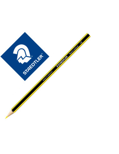 STAEDTLER LÁPICES DE COLORES NORIS COLOUR MADERA WOPEX ECOLÓGICA AMARILLO CLARO