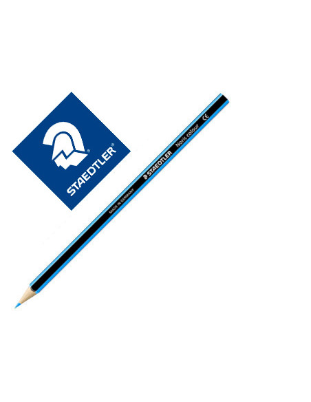 STAEDTLER LÁPICES DE COLORES NORIS COLOUR MADERA WOPEX ECOLÓGICA AZUL CLARO