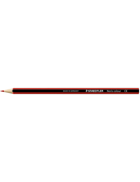 STAEDTLER LÁPICES DE COLORES NORIS COLOUR MADERA WOPEX ECOLÓGICA ROJO CLARO