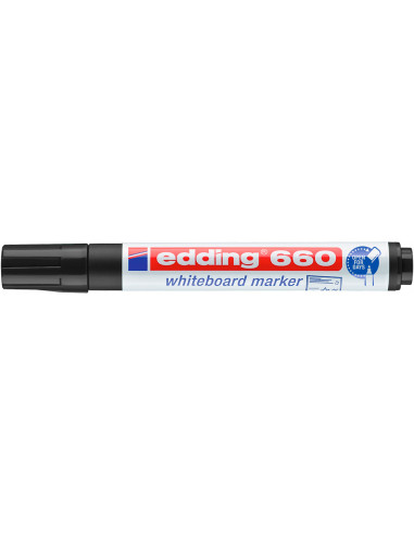 EDDING MARCADOR DE PIZARRA BLANCA 660 NEGRO