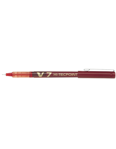 PILOT ROLLER V-7 ROJO